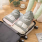 5pcs Shoes Storage Bag Closet Organizer Non-woven