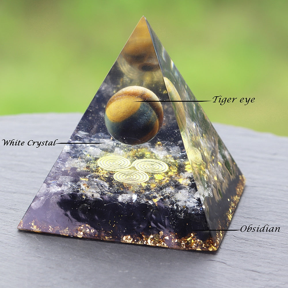 Orgone Energy Converter Orgonite Pyramid