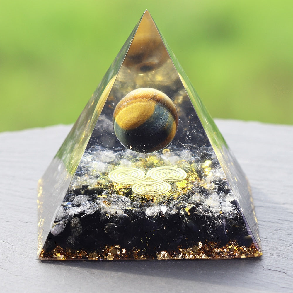 Orgone Energy Converter Orgonite Pyramid