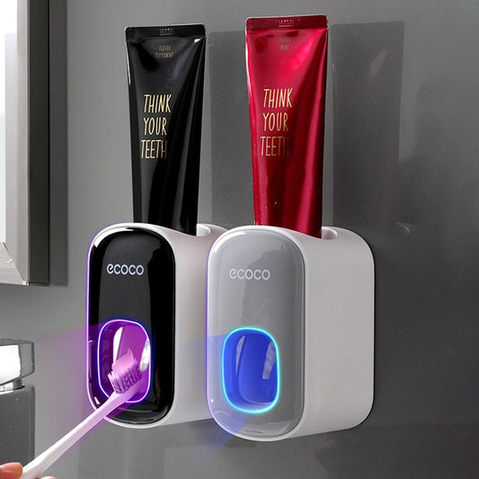 Automatic Toothpaste Dispenser Wall Mount Bathroom