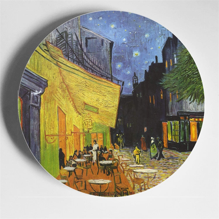 Van Gogh Plate Wall Decoration Art Plate