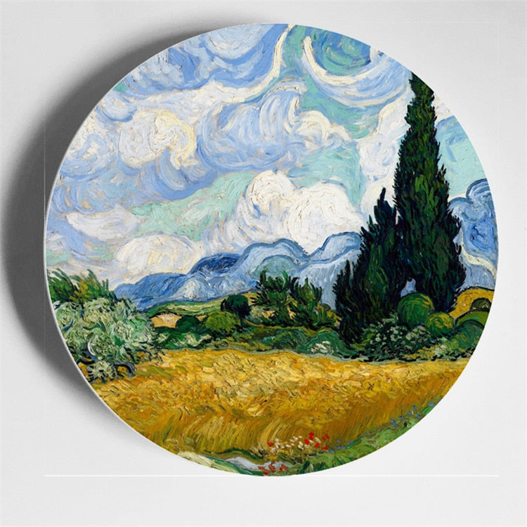 Van Gogh Plate Wall Decoration Art Plate