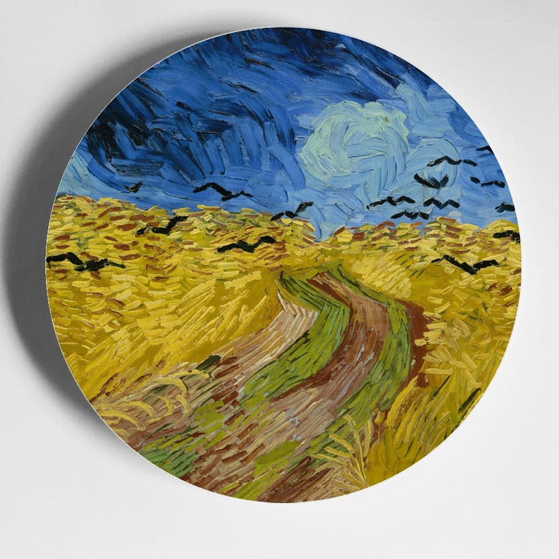 Van Gogh Plate Wall Decoration Art Plate