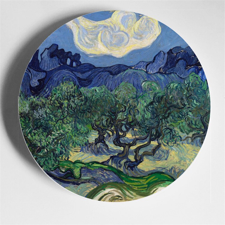 Van Gogh Plate Wall Decoration Art Plate