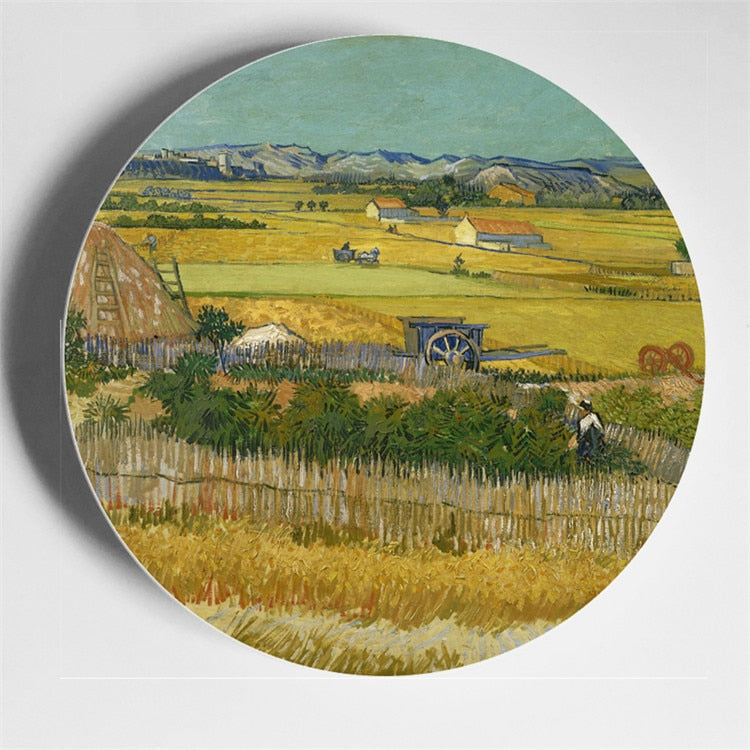 Van Gogh Plate Wall Decoration Art Plate