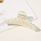 Hyperbole Big Pearls Acrylic Hair Claw Clips Big Size