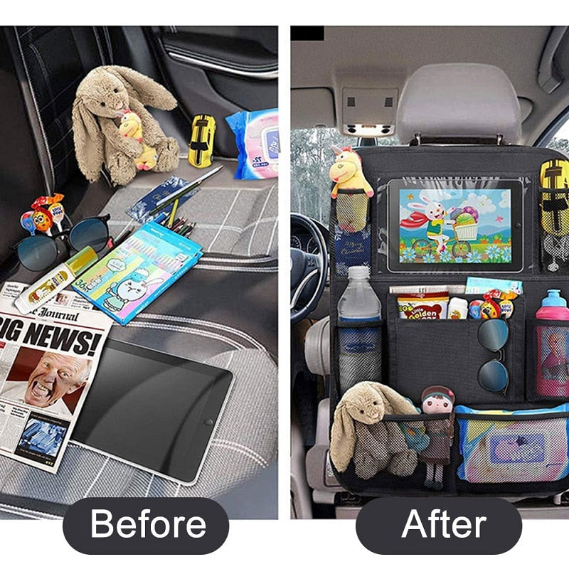 Car Universal Seat Back Organizer Multi-Pocket