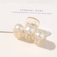 Hyperbole Big Pearls Acrylic Hair Claw Clips Big Size