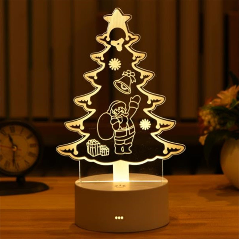 Romantic Love 3D Lamp Acrylic Led Night Lights